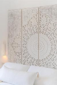 SantoRossa Luxury Villas客房内的一张或多张床位