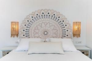 SantoRossa Luxury Villas客房内的一张或多张床位