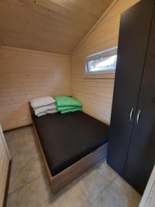 Postel nebo postele na pokoji v ubytování Poilsis ,,Pas Doncę"