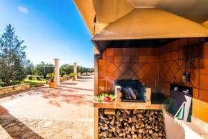 A balcony or terrace at Can Rafelino, pool and relax