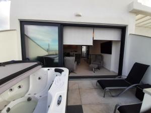 A seating area at África View