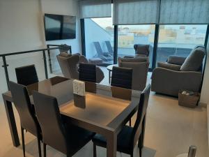 A seating area at África View