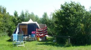 Ameland tentenverhuur Ameland外面的花园