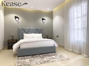Cama o camas de una habitación en Kease Narjis B-4 Luxury Gold AG58
