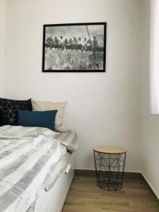 Posteľ alebo postele v izbe v ubytovaní Cili's Apartments Vonyarcvashegy Balaton