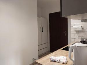 Kuchyňa alebo kuchynka v ubytovaní Apartament okno na Giewont