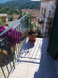 A balcony or terrace at Irene's loft