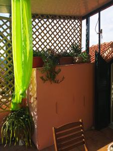 A balcony or terrace at Irene's loft