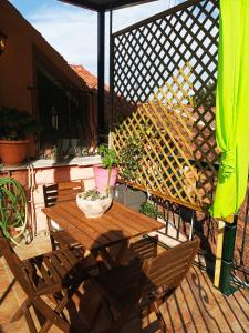 A balcony or terrace at Irene's loft
