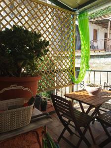 A balcony or terrace at Irene's loft