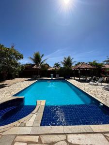 The swimming pool at or close to Pousada Encanto dos Anjos
