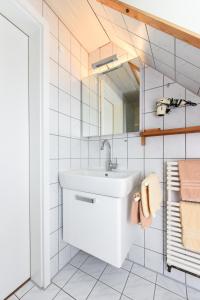 Koupelna v ubytování Ferienwohnungen Haus Sternenlicht + 37 fotografií