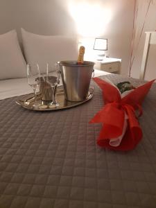 A bed or beds in a room at Marianna's room