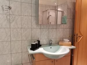 Koupelna v ubytování Appartement Erika