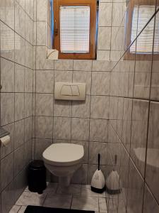 Koupelna v ubytování Appartement Erika