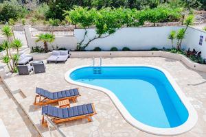 Bazén v ubytování Villa Milina Korcula nebo v jeho okolí