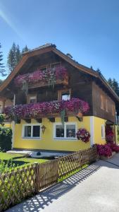 Zahrada ubytování Appartement Taurachblick