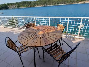 Ein Balkon oder eine Terrasse in der Unterkunft Villa Riva