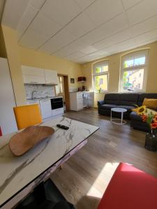 Kuchyň nebo kuchyňský kout v ubytování Haus Kim - Apartments