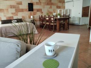 Posezení v ubytování B&B Radici