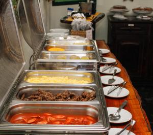 Comida in lodge ou em algum lugar perto