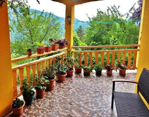 Balcone o terrazza di GUEST HOUSE RIMAS HOME