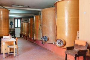Een zitgedeelte bij Agriturismo Ristorante Monte Argentario