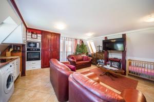 Kuchyň nebo kuchyňský kout v ubytování Tamás Apartman Balatonföldvár szívében- egész évben nyitva!