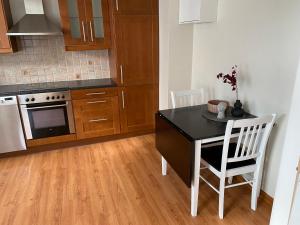 Kuchyň nebo kuchyňský kout v ubytování Central bus station apartment, wifi, tv