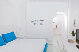 Łóżko lub łóżka w pokoju w obiekcie Hotel Le Terrazze