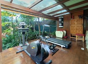 Centrum fitness w obiekcie Cabaña Ecologica