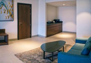 Posezení v ubytování Boulevard Hotel Oman