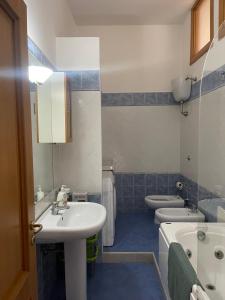 Koupelna v ubytování Arcobaleno Home