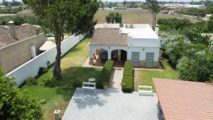 Pohľad z vtáčej perspektívy na ubytovanie Villa las Raices