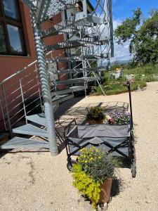 Zahrada ubytování Ferienwohnungen im Hegau
