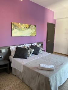 Postel nebo postele na pokoji v ubytování GFH - Hotel Spiaggia D'Oro