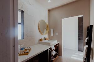 Kylpyhuone majoituspaikassa Casa Anlu