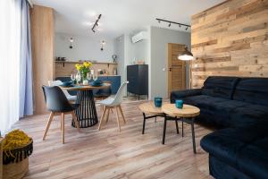 Χώρος καθιστικού στο Morskie Apartamenty Balticus