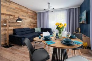 Χώρος καθιστικού στο Morskie Apartamenty Balticus +5 φωτογραφίες