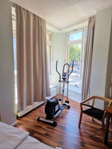 Fitness centrum a/nebo fitness zařízení v ubytování Puschkin Rooms