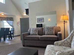 Posezení v ubytování Sunrise Inn