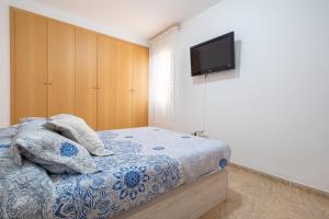 Posteľ alebo postele v izbe v ubytovaní Villa Manoli