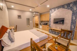 Istumisnurk majutusasutuses Gems Suites-A Boutique Stay