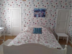 Posteľ alebo postele v izbe v ubytovaní Hus Näckrosen