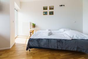 Posteľ alebo postele v izbe v ubytovaní Horský apartmán Temari 1 Klínovec