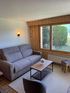 Posezení v ubytování Superbe appartement avec vue et parking gratuit