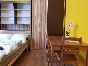 Posteľ alebo postele v izbe v ubytovaní Aurora Apartments