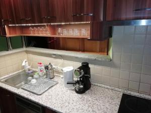 A kitchen or kitchenette at Aurora Apartments