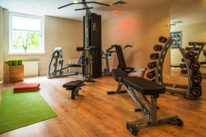 Fitness centrum a/nebo fitness zařízení v ubytování Upstalsboom Heringsdorf