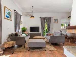 TV a/nebo společenská místnost v ubytování Holiday Home Albertina-2 by Interhome